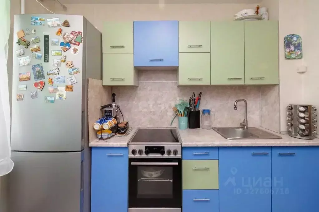 1-к кв. Тюменская область, Тюмень Малая Боровская ул., 38/5 (35.1 м) - Фото 1