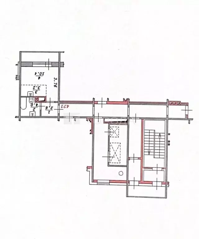 Студия Новосибирская область, Новосибирск ул. Одоевского, 1/11 (20.2 ... - Фото 1