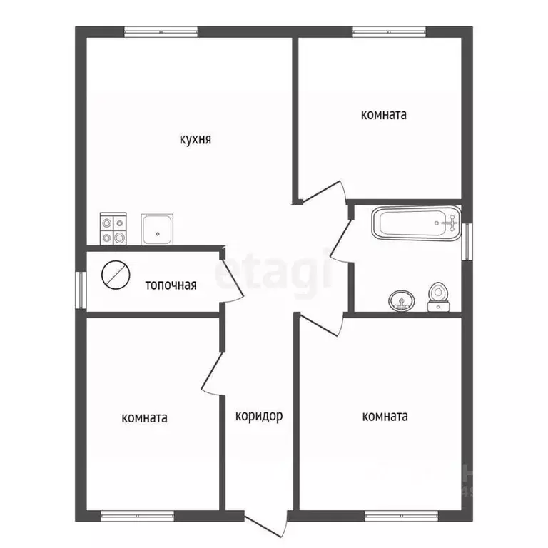 Дом в Воронежская область, Новоусманский район, с. Бабяково Заливной ... - Фото 2