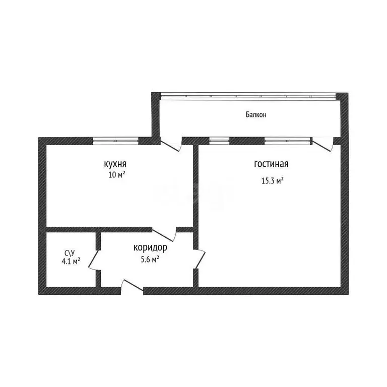 1-комнатная квартира: Краснодар, посёлок Российский, улица имени В.М. ... - Фото 1