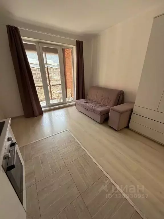 Студия Санкт-Петербург ул. Плесецкая, 6 (22.2 м) - Фото 2