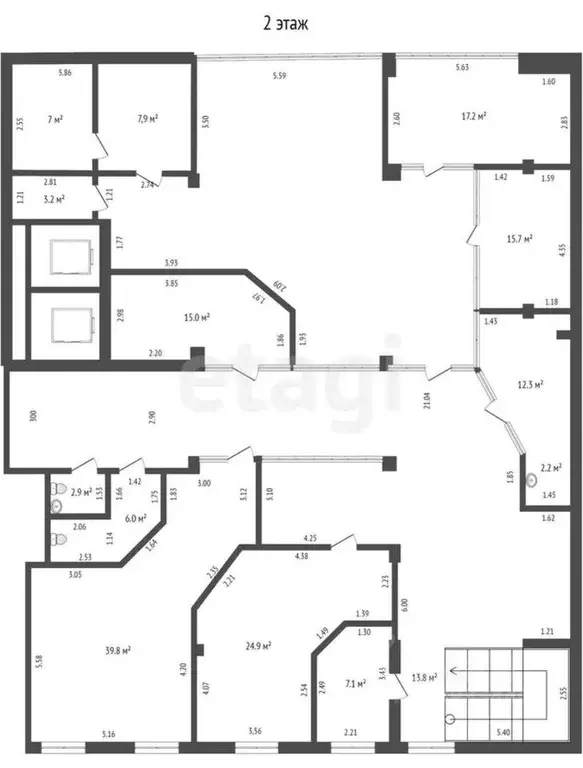 офис в тюменская область, тюмень ул. герцена, 62/1 (320 м) - Фото 1