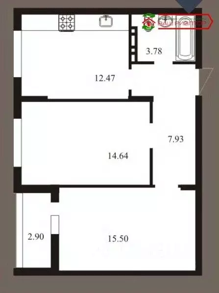 2-к кв. Саратовская область, Саратов Лунная ул., 32к1 (58.0 м) - Фото 2