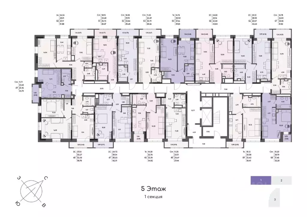 2-к кв. Удмуртия, Ижевск ул. Джамбула, 83 (40.23 м) - Фото 2