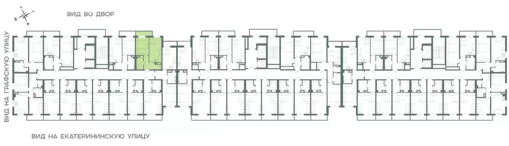 1-комнатная квартира: Мурино, Екатерининская улица, 11 (31.6 м) - Фото 1