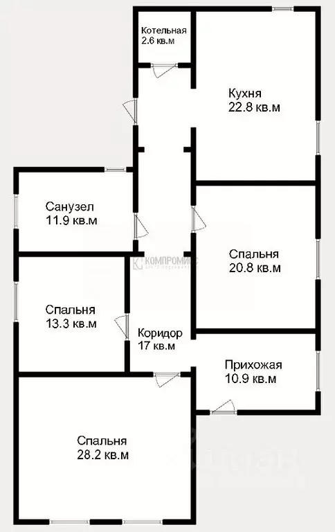 Дом в Краснодарский край, Северский район, Ильское городское ... - Фото 2