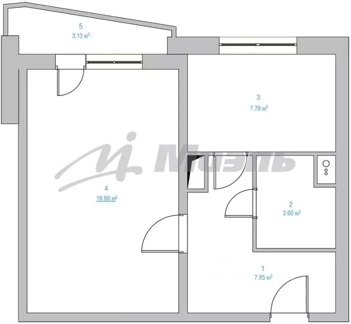 1-к кв. Москва Дмитровское ш., 74К1 (37.5 м) - Фото 1
