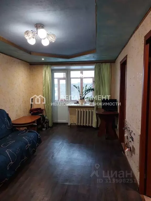2-к кв. Ивановская область, Кохма пер. Ивановский, 5/1 (43.0 м) - Фото 0