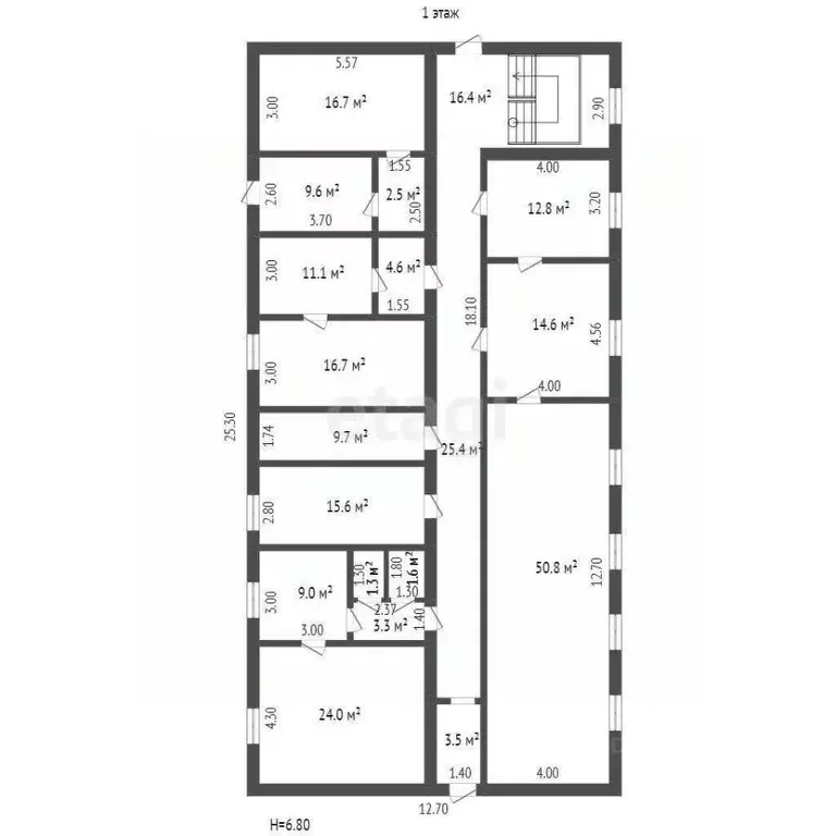Помещение свободного назначения в Мордовия, Ковылкино Пролетарская ... - Фото 2