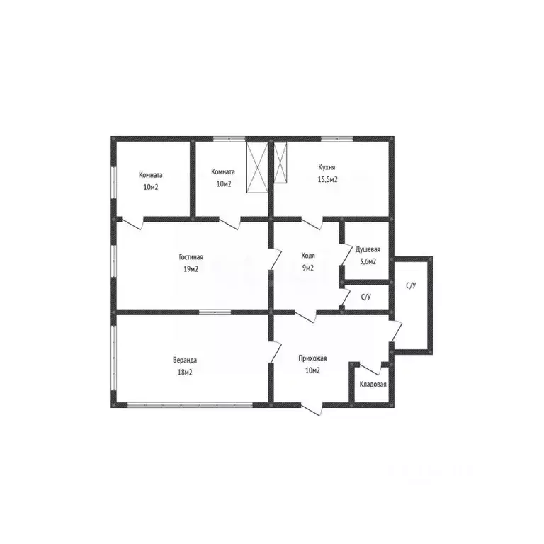 Дом в Псковская область, Псковский район, Середкинская волость, с. ... - Фото 2