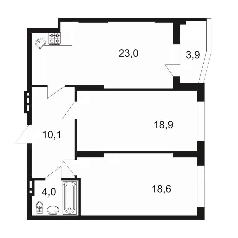Продаётся 2-к квартира, 78.5 м - Фото 0