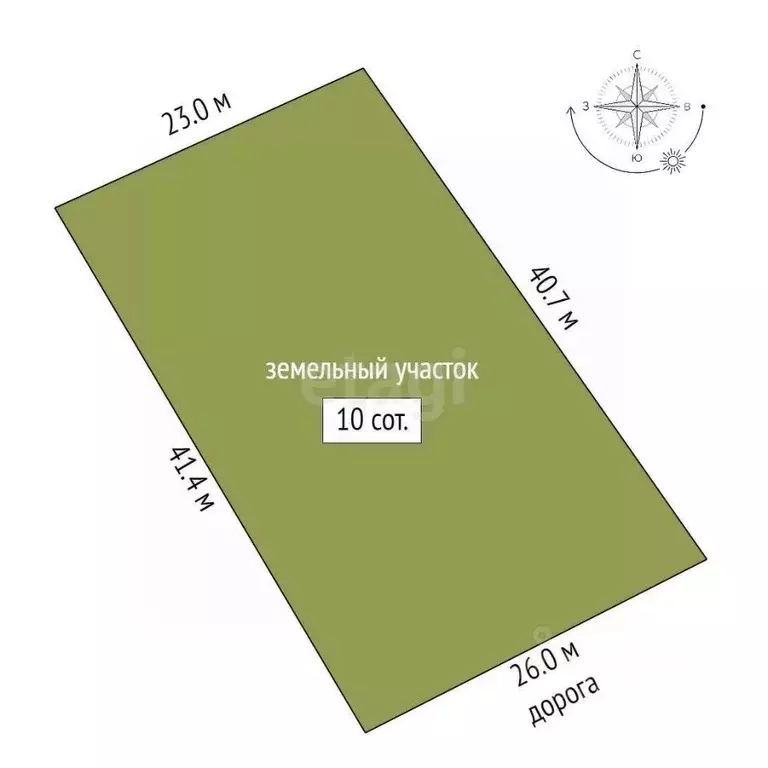 Участок в Мордовия, с. Лямбирь ул. Мира (10.0 сот.) - Фото 1