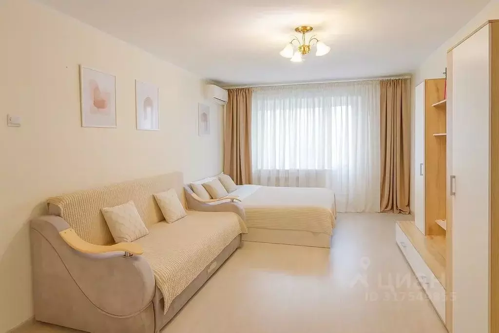 1-к кв. Самарская область, Самара Невская ул., 5 (33.0 м) - Фото 1