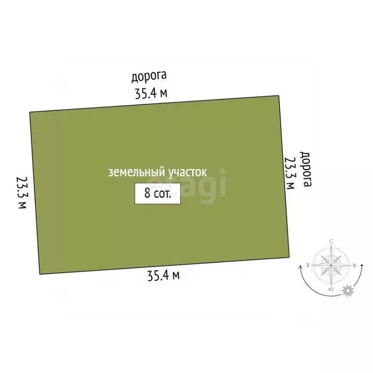 Участок в Башкортостан, Стерлитамакский район, д. Казадаевка ул. ... - Фото 1