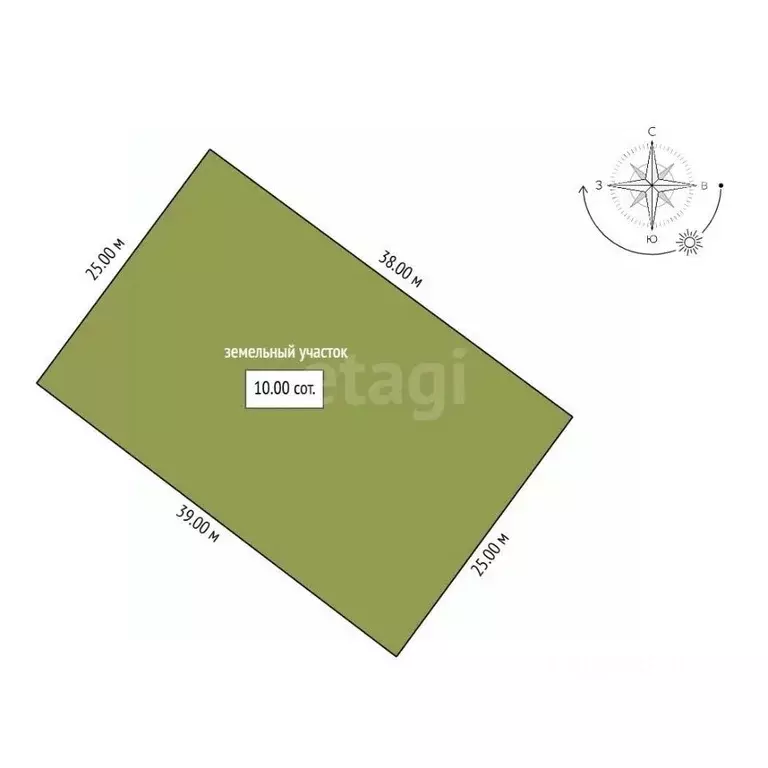 Участок в Амурская область, Благовещенский район, с. Игнатьево ... - Фото 1