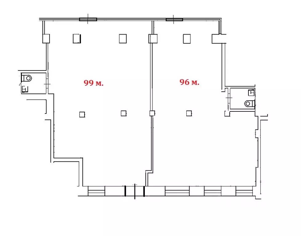 помещение свободного назначения в москва башиловская ул, 19 (48 м) - Фото 1