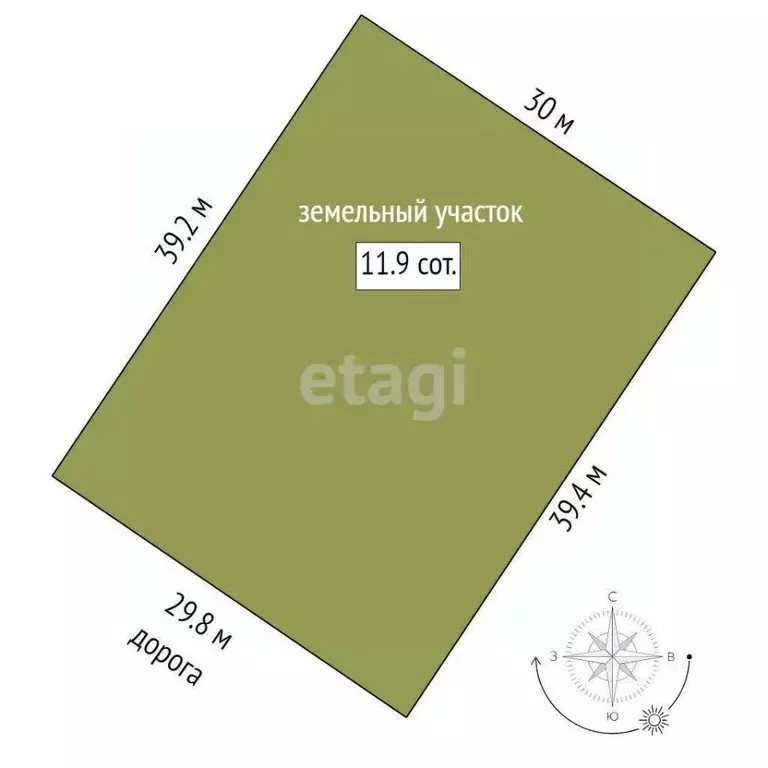 Участок в Ростовская область, Азов Азовский район,  (11.48 сот.) - Фото 2