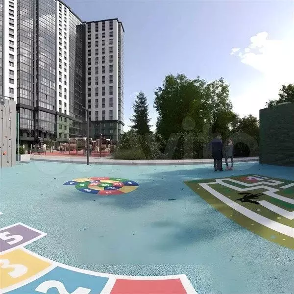 Квартира-студия, 34,3 м, 22/25 эт. - Фото 1