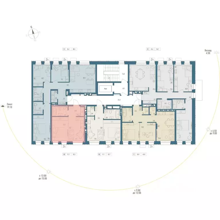 1-к кв. Башкортостан, Уфа Родина Парк жилой комплекс (33.3 м) - Фото 2