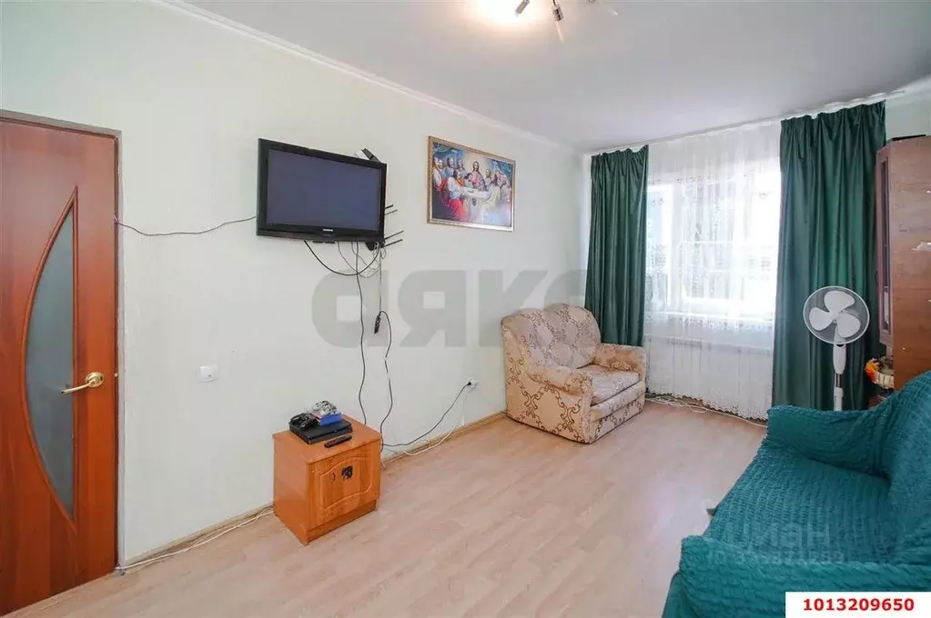 1-к кв. Краснодарский край, Краснодар Музыкальный мкр, ул. Имени ... - Фото 1