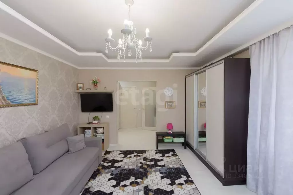 1-к кв. Тюменская область, Тюмень ул. Николая Семенова, 29к1 (46.0 м) - Фото 1