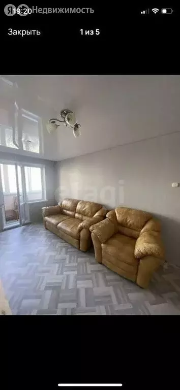 1-комнатная квартира: Челябинск, улица Молодогвардейцев, 56 (30.2 м) - Фото 1