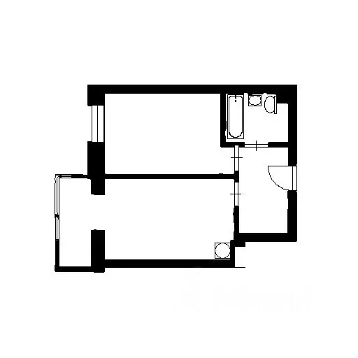 1-к кв. Новосибирская область, Новосибирск ул. Гоголя, 205/1 (41.0 м) - Фото 2