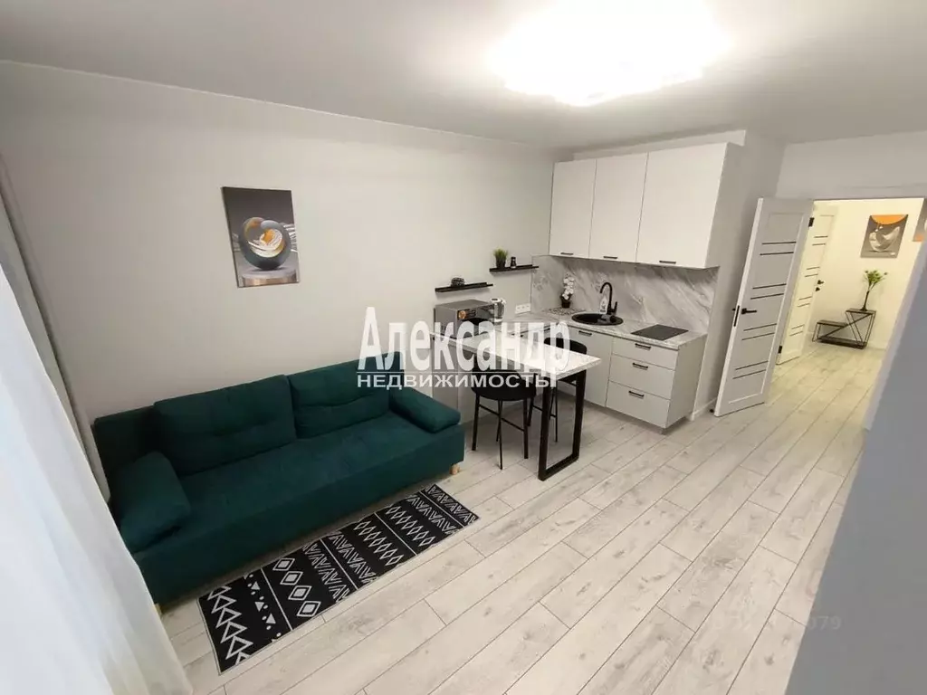 Студия Ленинградская область, Мурино Всеволожский район, ул. Шоссе в ... - Фото 1