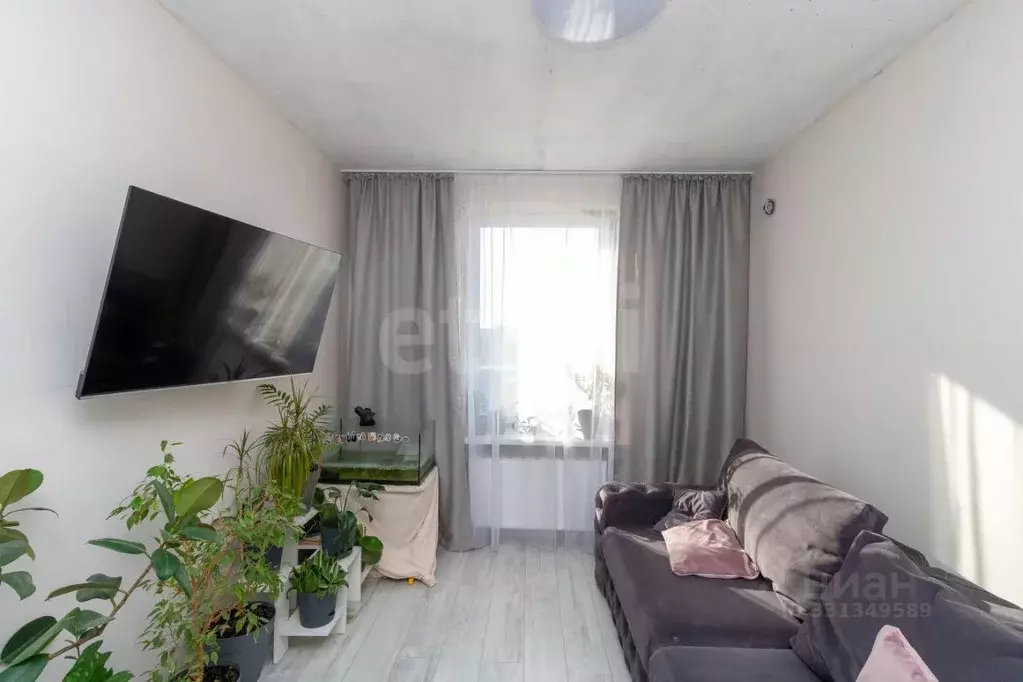 1-к кв. Тюменская область, Тюмень ул. Надира Сагдеева, 6 (29.0 м) - Фото 1