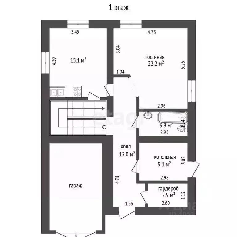 Дом в Татарстан, Альметьевск ул. Мифтахетдина Акмуллы, 35 (147 м) - Фото 2