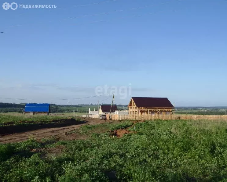 Участок в Пермский муниципальный округ, деревня Устиново, улица ... - Фото 0