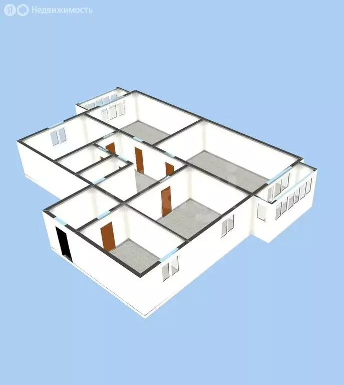 4-комнатная квартира: посёлок Троицкий, Центральная улица, 20 (71.9 м) - Фото 2