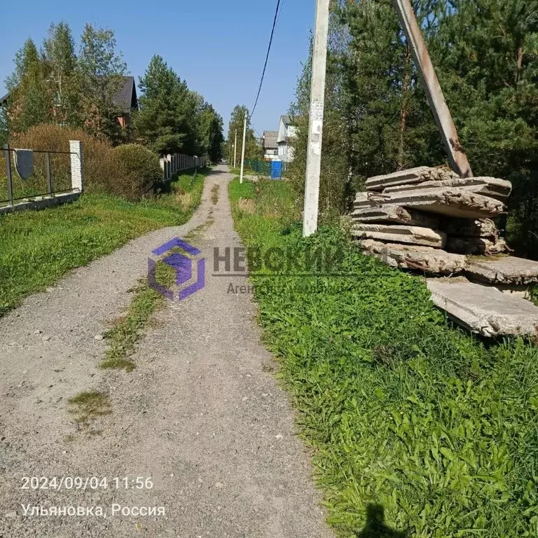 Участок в Ленинградская область, Тосненский район, Ульяновское ... - Фото 0