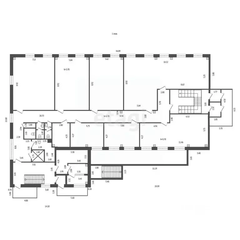 Офис в Красноярский край, Красноярск Зеленая Роща мкр, ул. Воронова, ... - Фото 2