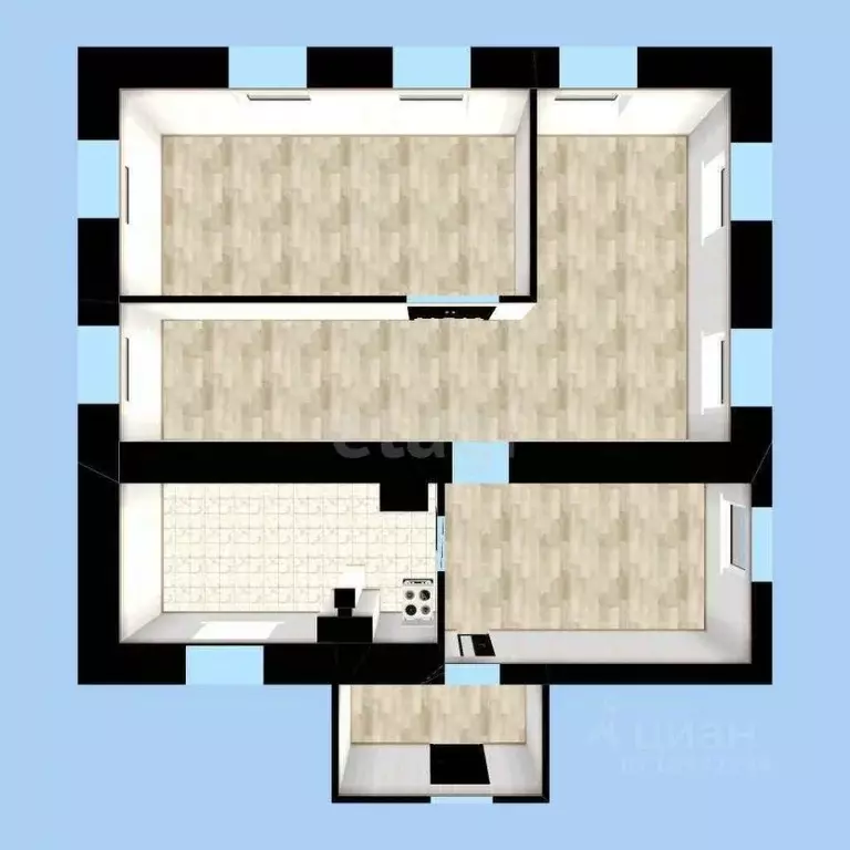 Дом в Башкортостан, Аургазинский район, Таштамакский сельсовет, д. ... - Фото 2