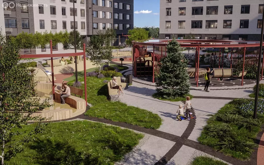 1-комнатная квартира: Тюмень, Интернациональная улица, 199к9 (36.4 м) - Фото 2