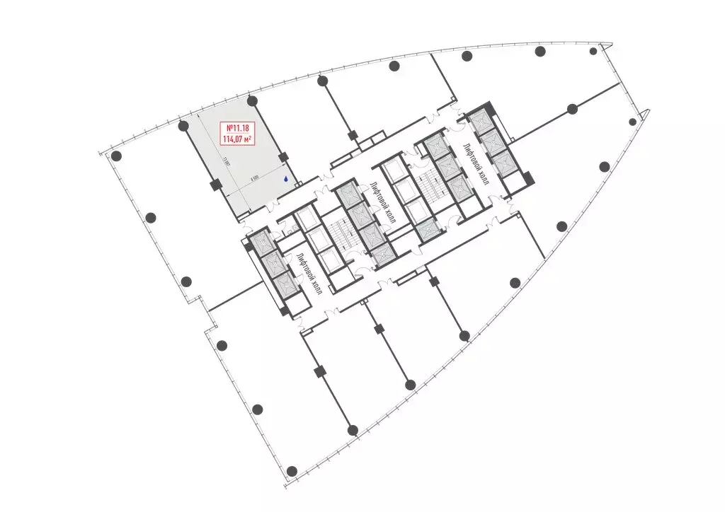 Офис (114.07 м) - Фото 2