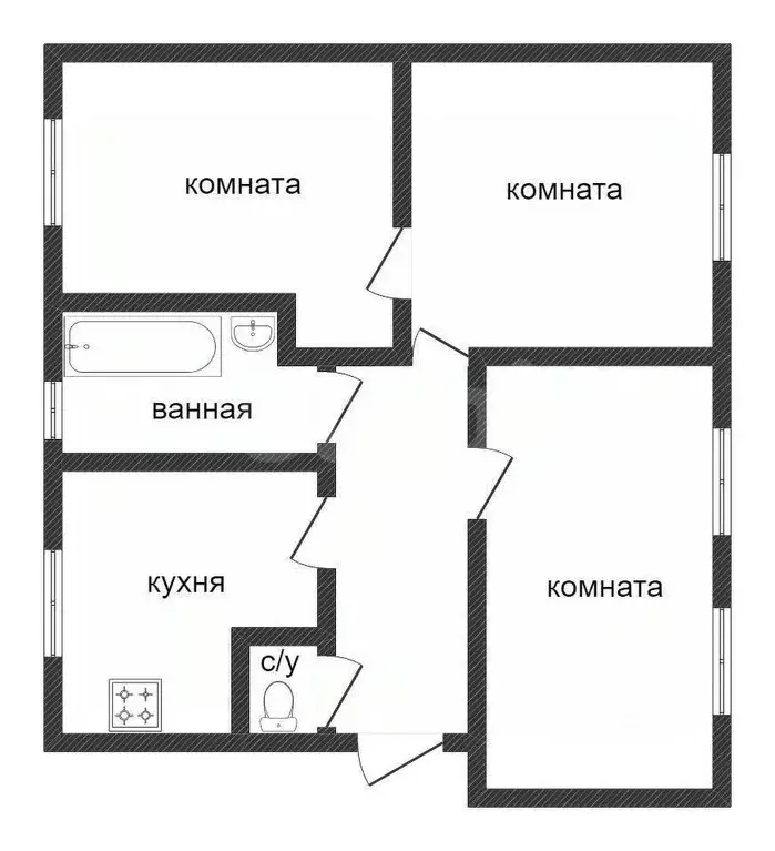 Дом в Свердловская область, Горноуральский муниципальный округ, с. ... - Фото 1