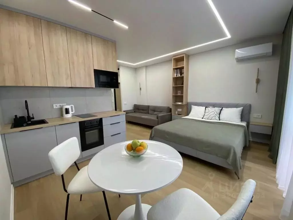 1-к кв. Татарстан, Казань ул. Бари Галеева, 8Ак3 (35.0 м) - Фото 0
