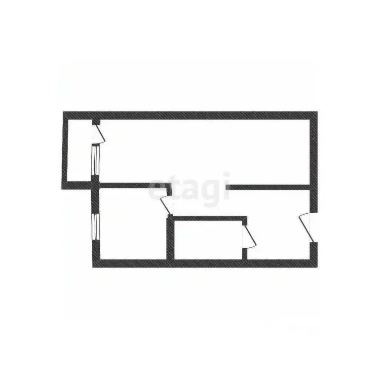 1-к кв. Смоленская область, Ярцево Солнечная ул., 3К4 (29.7 м) - Фото 1