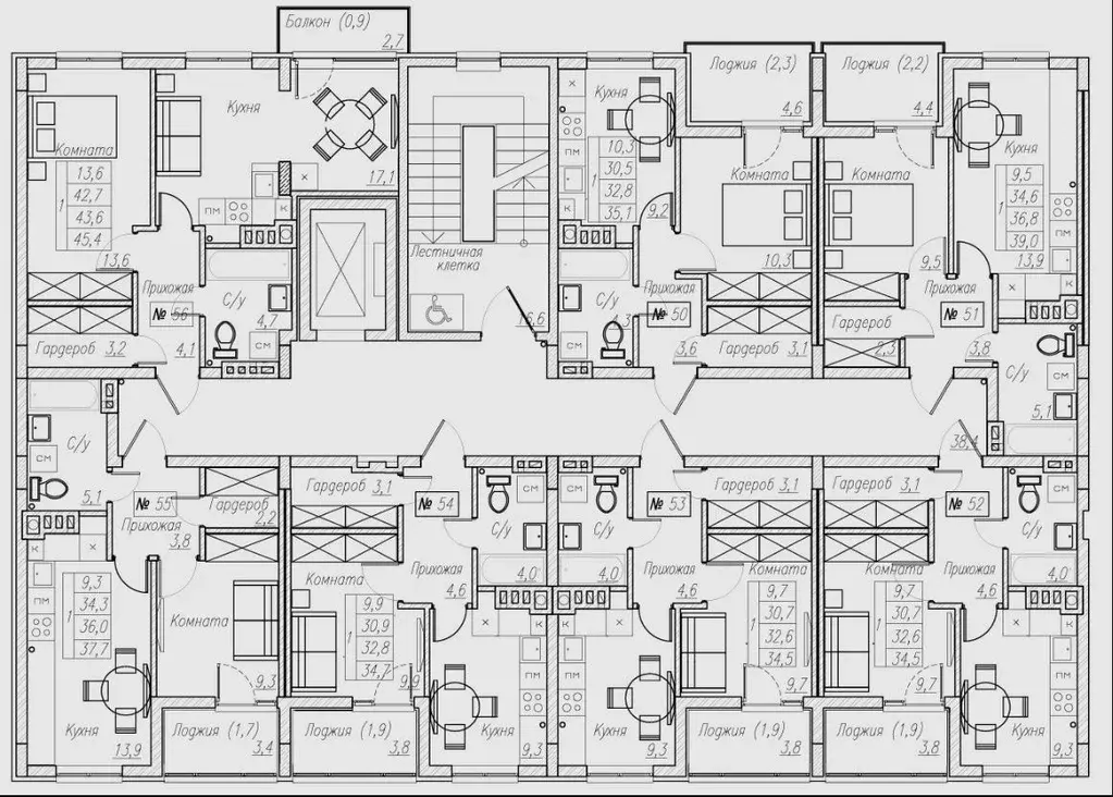 1-к кв. Калининградская область, Пионерский  (36.0 м) - Фото 2