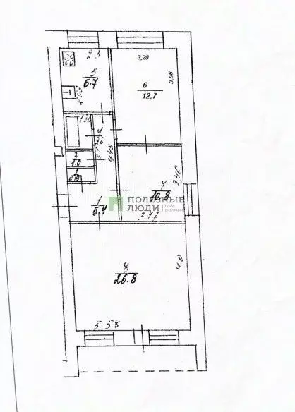 3-к кв. Башкортостан, Уфа ул. Шафиева, 12 (66.2 м) - Фото 1