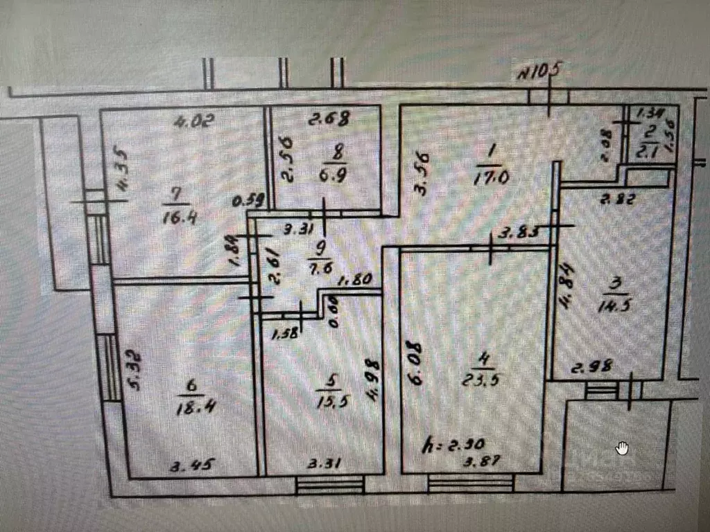 4-к кв. Смоленская область, Смоленск ул. Кирова, 22Д (126.5 м) - Фото 1