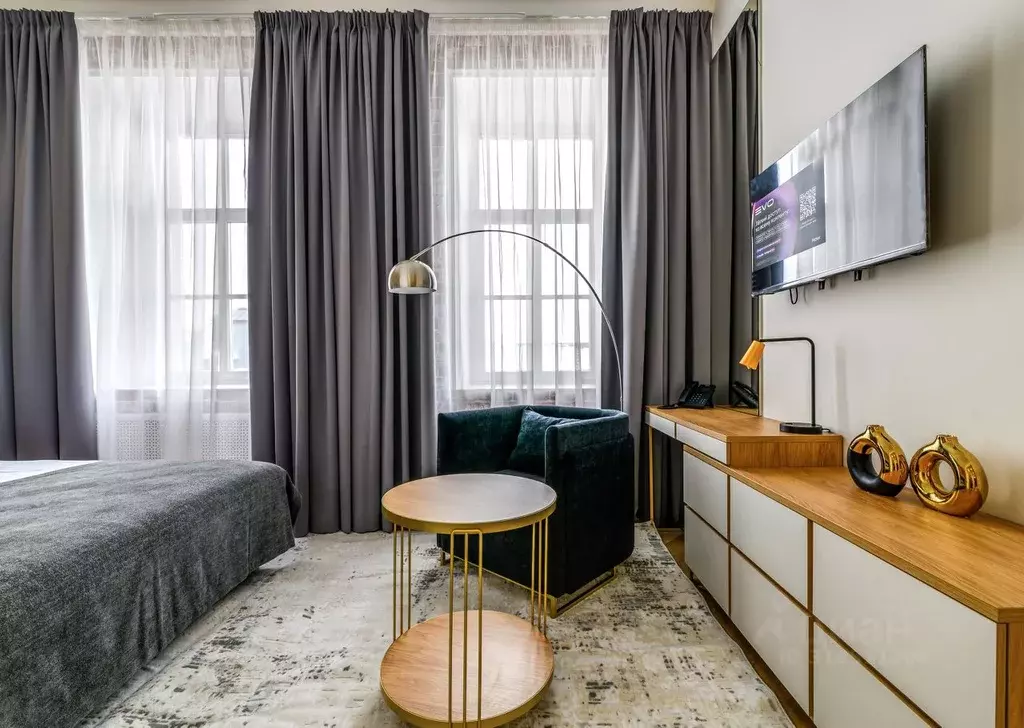 Комната Татарстан, Казань ул. Баумана, 27 (21.0 м) - Фото 1