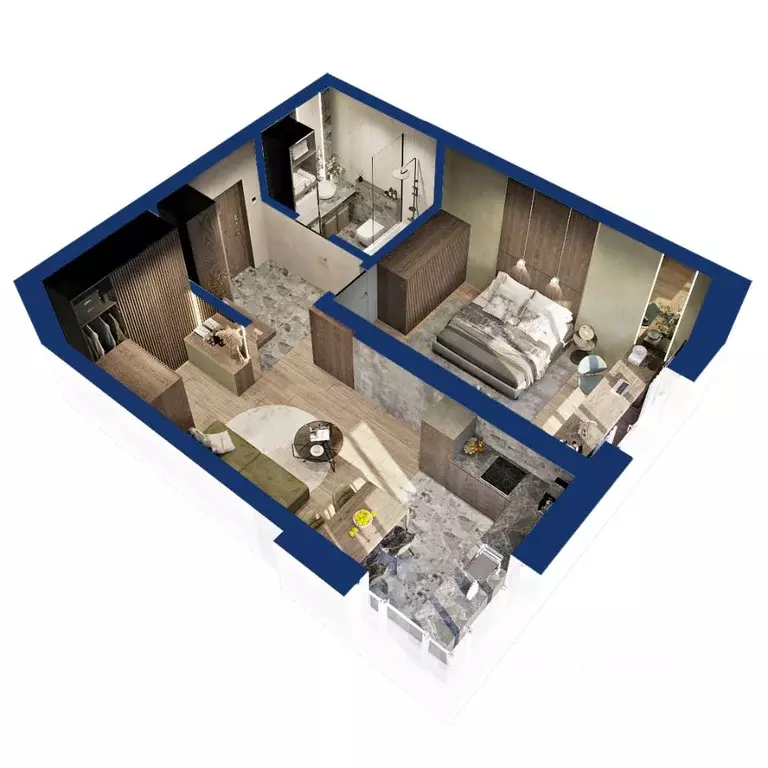 1-к кв. Башкортостан, Уфа Сипайловская ул., 31 (43.71 м) - Фото 1