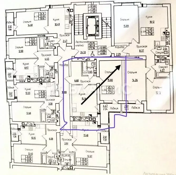 1-к кв. Калининградская область, Калининград ул. Героя России ... - Фото 2