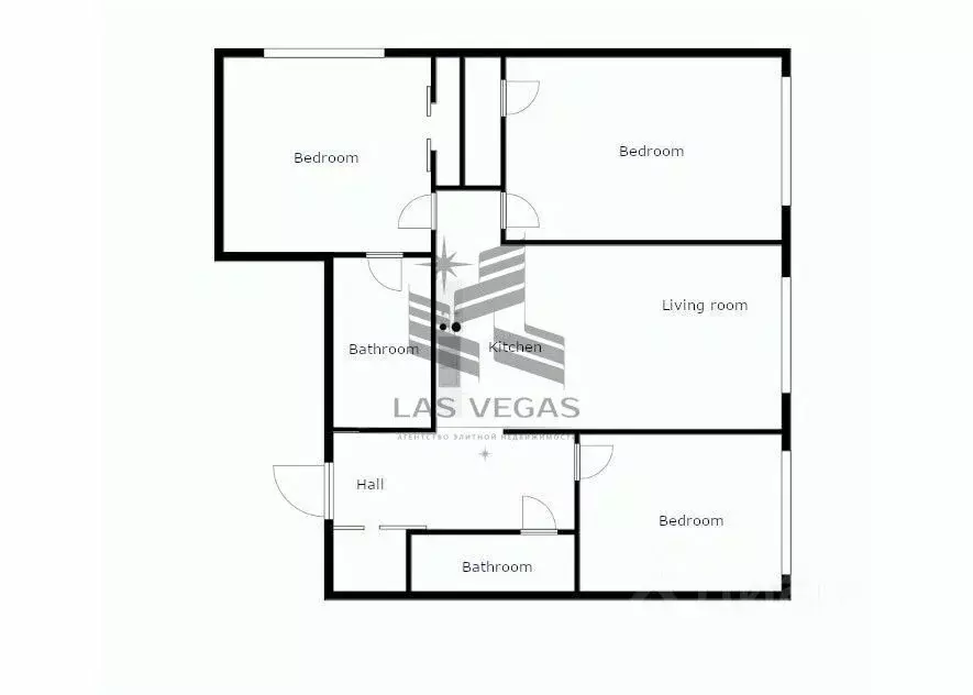 4-к кв. Москва ул. Сергея Макеева, 9к2 (100.0 м) - Фото 1