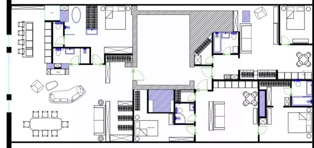 4-к кв. Москва пер. Красина, 16С1 (255.4 м) - Фото 2