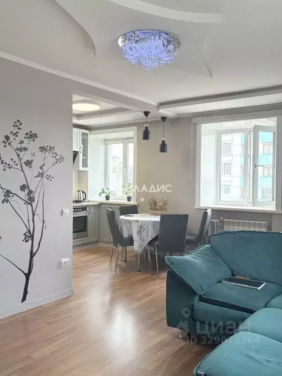 2-к кв. Бурятия, Улан-Удэ бул. Карла Маркса, 23 (41.1 м) - Фото 1