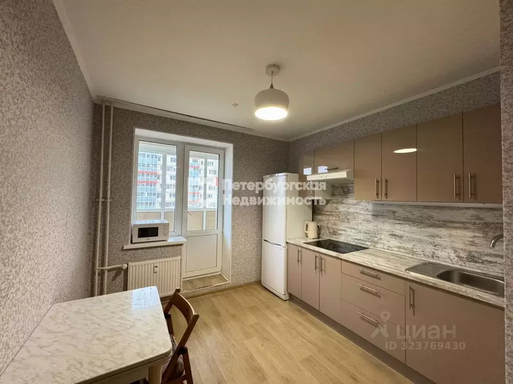 1-к кв. Ленинградская область, Всеволожский район, пос. Бугры бул. ... - Фото 1